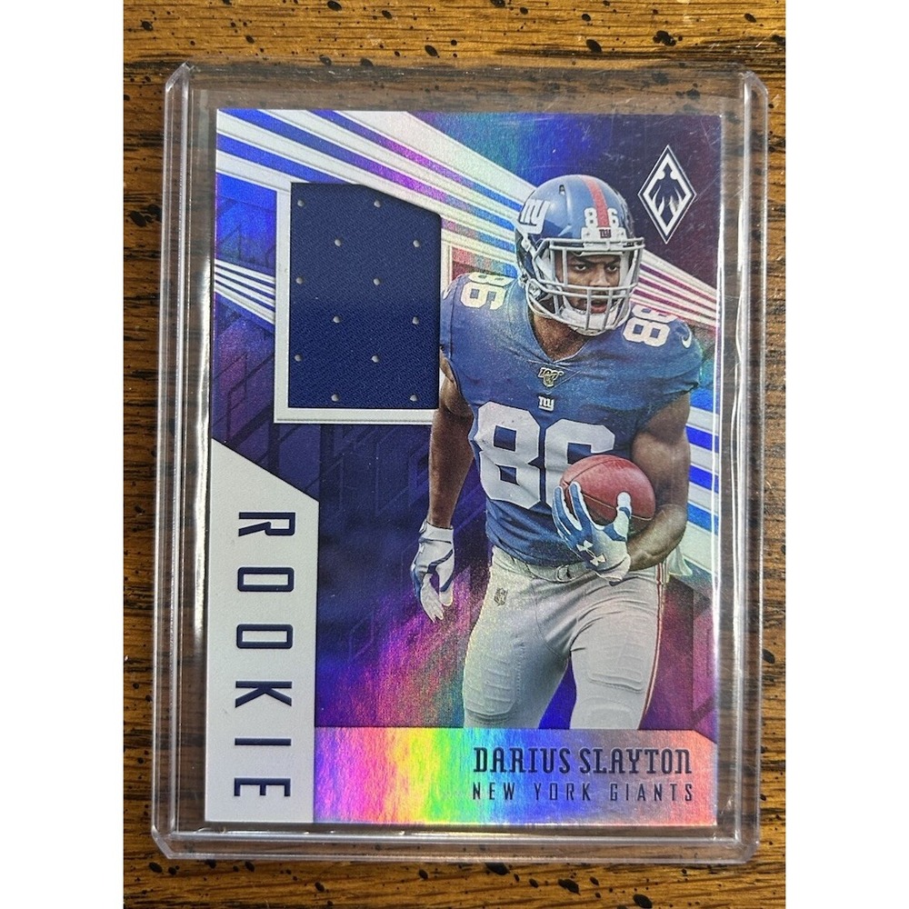 Panini Phoenix Darius Slayton Purple Prizm 2019 #40 33/75 Rookie Jersey Card